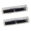 2 PCS Light Control Solar Warning Lights with 8 LED