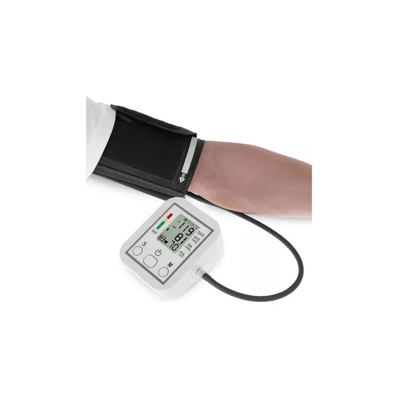 Aparato Para Checar La Presion Tensiometro De Brazo Digital Checador