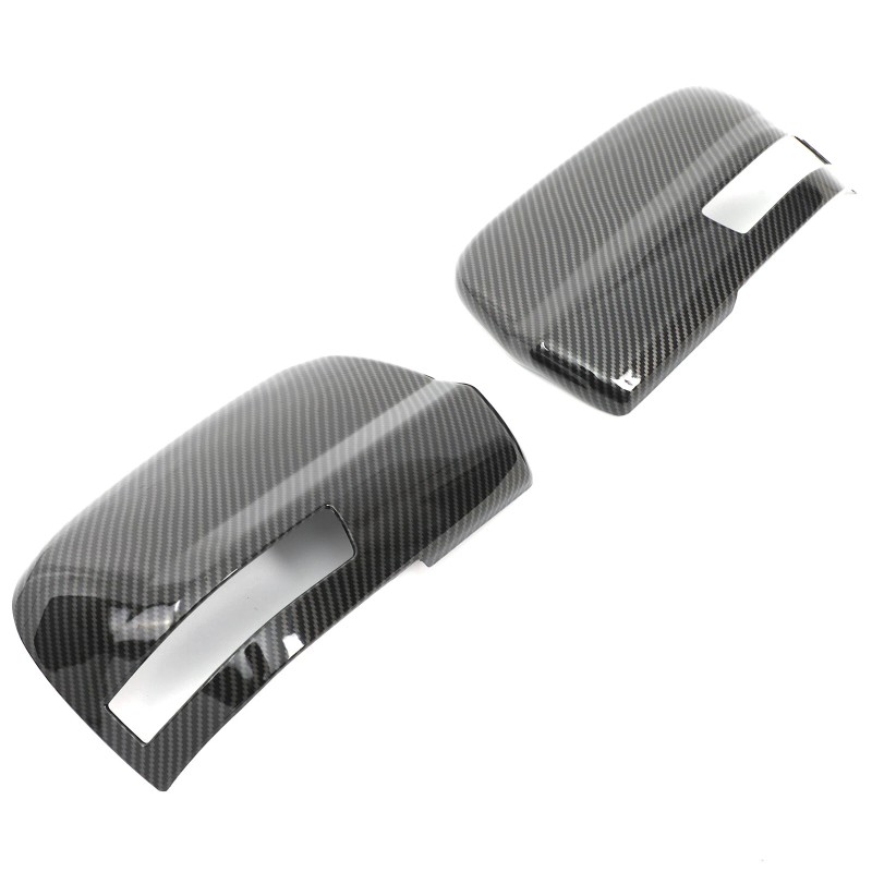 Carbon Side Rearview Mirror Cover Cap For Nissan TITAN 2016-2023