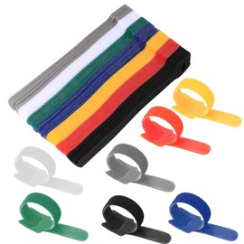 70 Pcs Cable Ties,Cable Tidy Management, Reusable Straps Wire Tidy Ties, Cable Wrap Labels Organisers Management for Organizing Home, Office