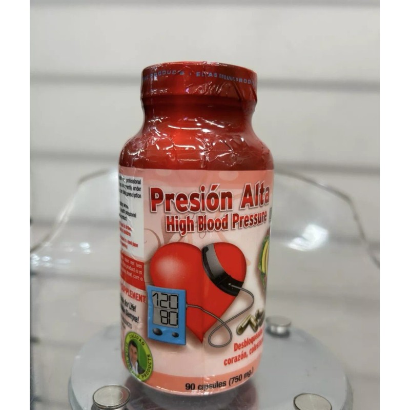 elias Presion Alta High Blood Pressure Desbloqueador de arterias 90