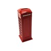 Olive-G British Antique Retro Phone Box Piggy Bank Europe (Red)