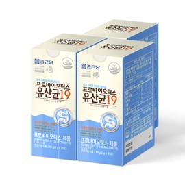Chong Kun Dang Probiotics 19 Types Lactobacillus Synbiotics Bifidus Gut Health Pregnant Women 3 Months Supply / 종근당 프로바이오틱스 19종 유산균 신바이오틱스 비피더스 장건강 임산부 3개월분