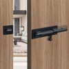Sayayo Sliding Bolt Gate Latch Black Heavy Duty Stainless Steel