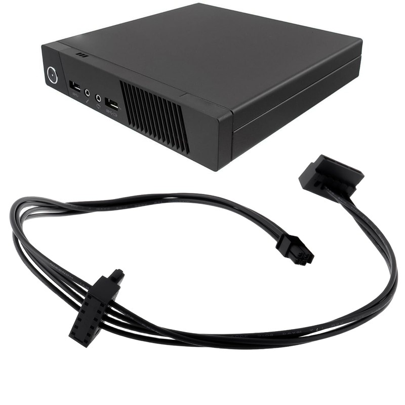 VGOL 2pcs Mini 4-pin to 2-pin Sata Serial Hard Drive