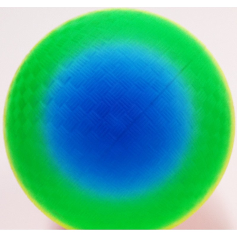 Security Engineering Neon Rainbow Playground Ball, 9 Inch