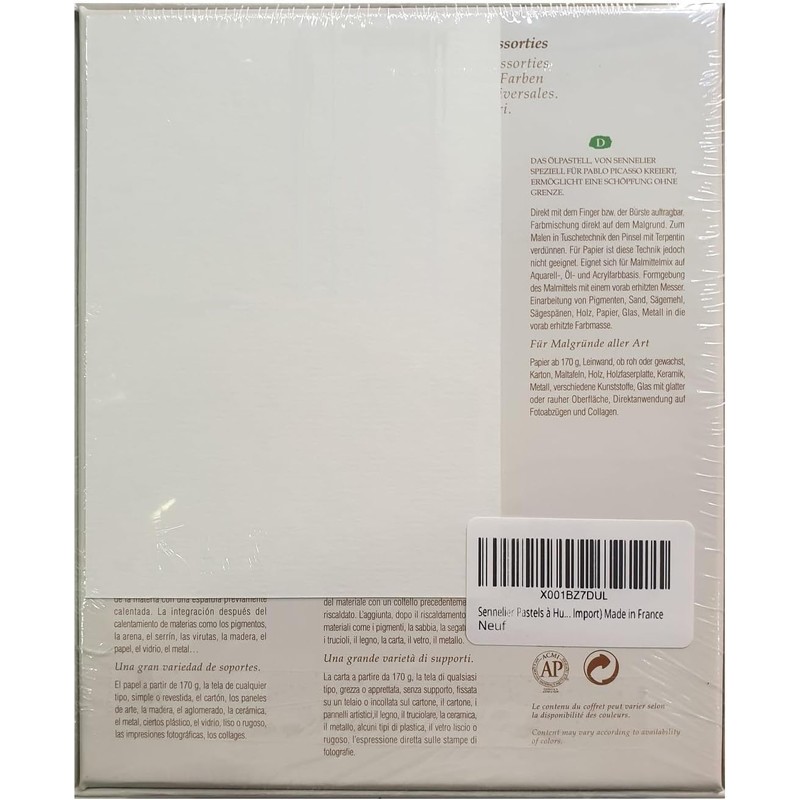Sennelier Oil Pastels 24 Colours Artistic Quality (France) Made in