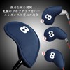 11 Pcs Golf Iron Covers Magnetic Closure Golf Head Covers
