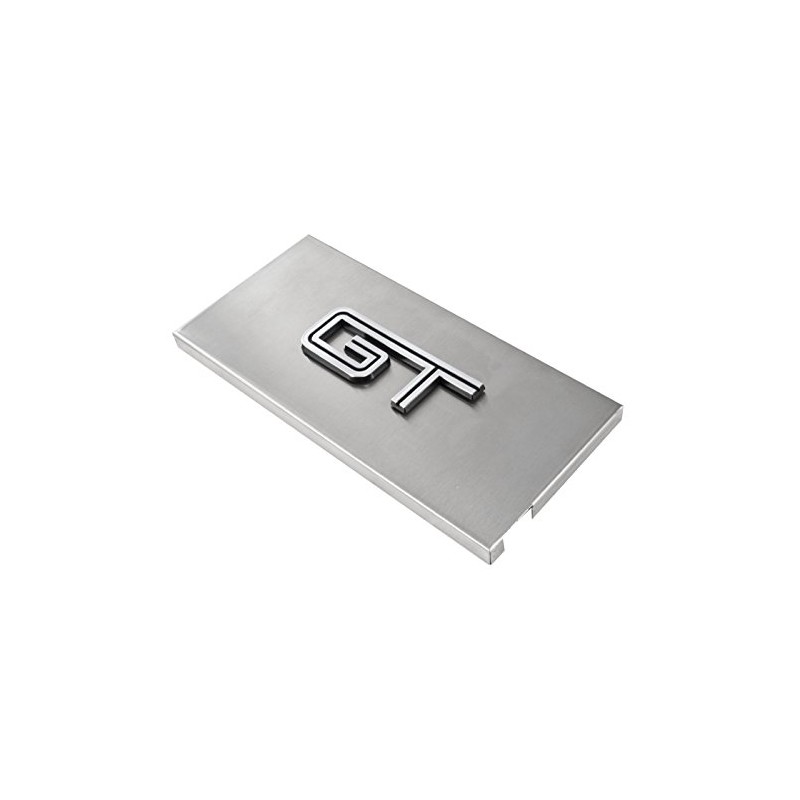 2005-2009 Mustang V8 Brushed Stainless Fuse Box Cover - GT