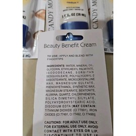 Candy Moyo 5x-Candy Moyo Nucolor Beauty Benefit B.B Cream-Medium 1 Foundation Concealer 1oz