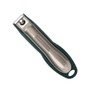 nippes Solingen Premium Nail Clippers with Nail Catcher Green Fingernail