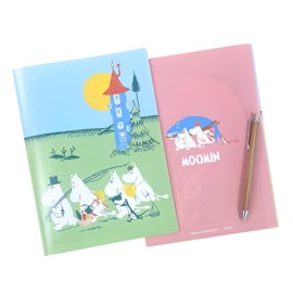 Gakken Stayful Moomin File Double File A5 M Yashiki CD04592