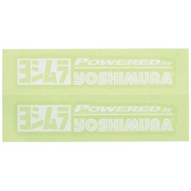 ヨシムラ ヨシムラステッカー(100mm,ホワイト) YOSHIMURA 904-213-2200