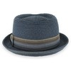Belfry Men/Women Summer Straw Pork Pie Trilby Fedora Hat in