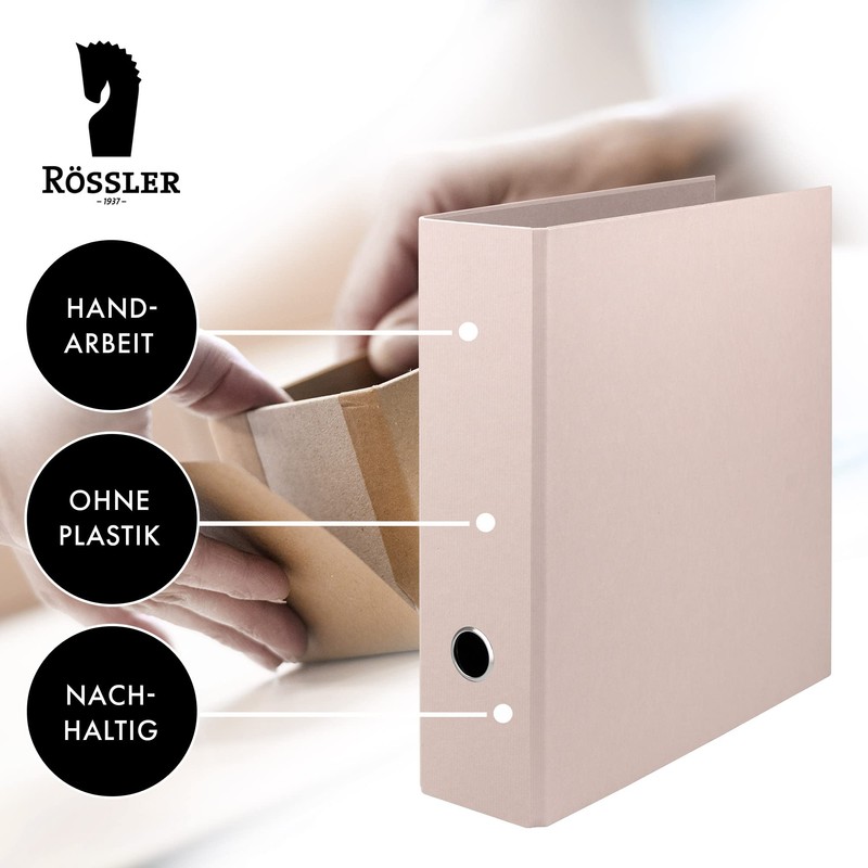 Rössler 1317452580 - S.O.H.O. Folder DIN A4 with lever mechanism,