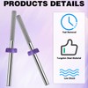 3/32” Tungsten Carbide Nail Drill Bit Buffer Cuticle Remover, Two-Way