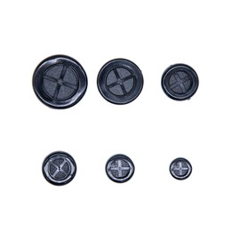 Tutuxio 66pcs Rubber Grommet Kit, 6 Size Round Double Sided Rubber Firewall Hole Plug for Wire Plug Plumbing Protection