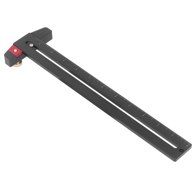 Woodworking Scriber Ruler Tool Aluminum Alloy for Marking Line Layout