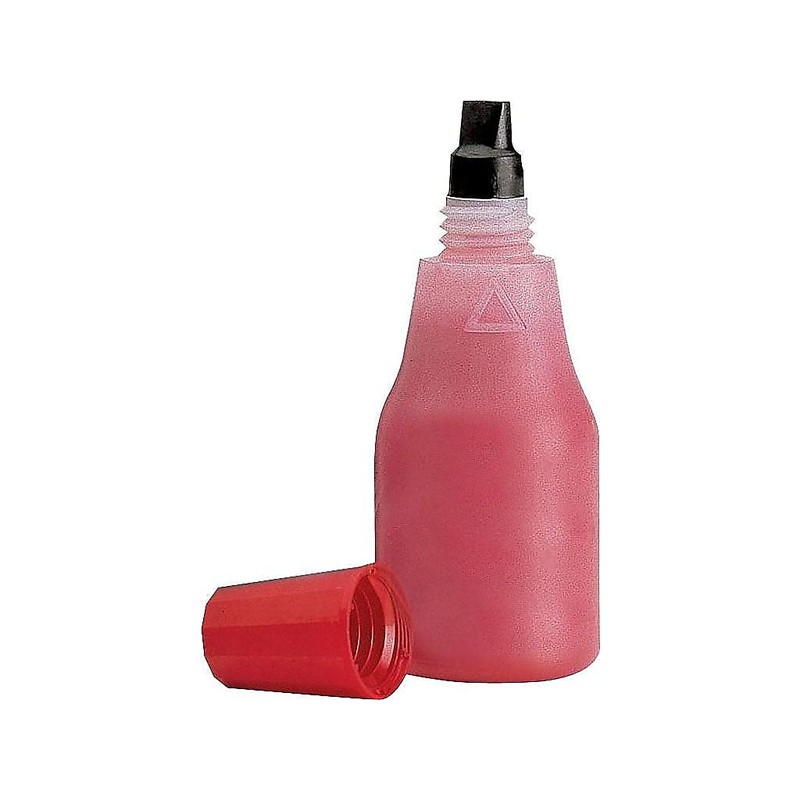 2000 PLUS 032960 Self-Inking Refill Ink, Red, 0.9 oz. Bottle