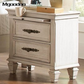 Mgoodoo 5PCS Knobs Handles with Plate, 6.7" Antique Bronze Cabinet pulls, Vintage Knobs for Drawer Furniture Bedroom Kitchen Cupboard Door with 15 Screws