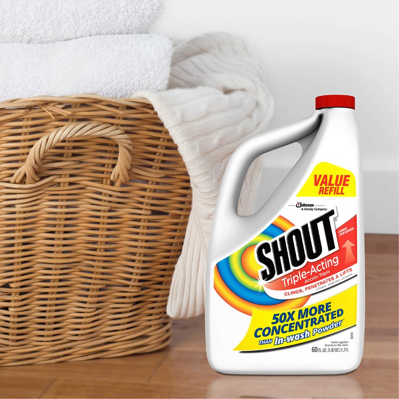 Shout Stain Remover Liquid Refill - 60 oz - 2