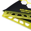 Surfboard Double Tab Fin Compatible, Set of 3, Size, Carbon,
