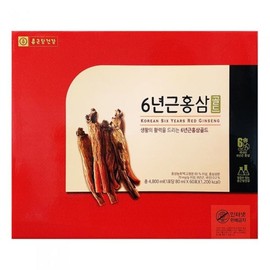 Chong Kun Dang Health 6-year-old red ginseng gold 80ml 60 packets / 종근당건강 6년근 홍삼골드 80ml 60포