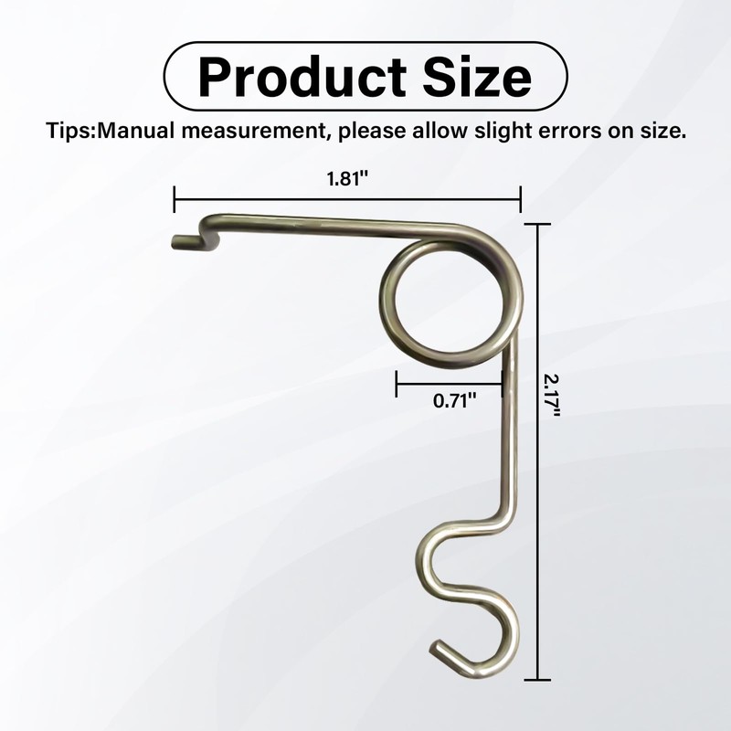 Fuel Door Lid Clip Spring for 2009-2014 Ford F150 Gas