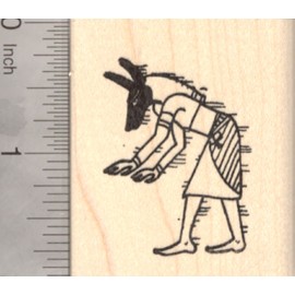 Anubis Rubber Stamp, Egyptian God