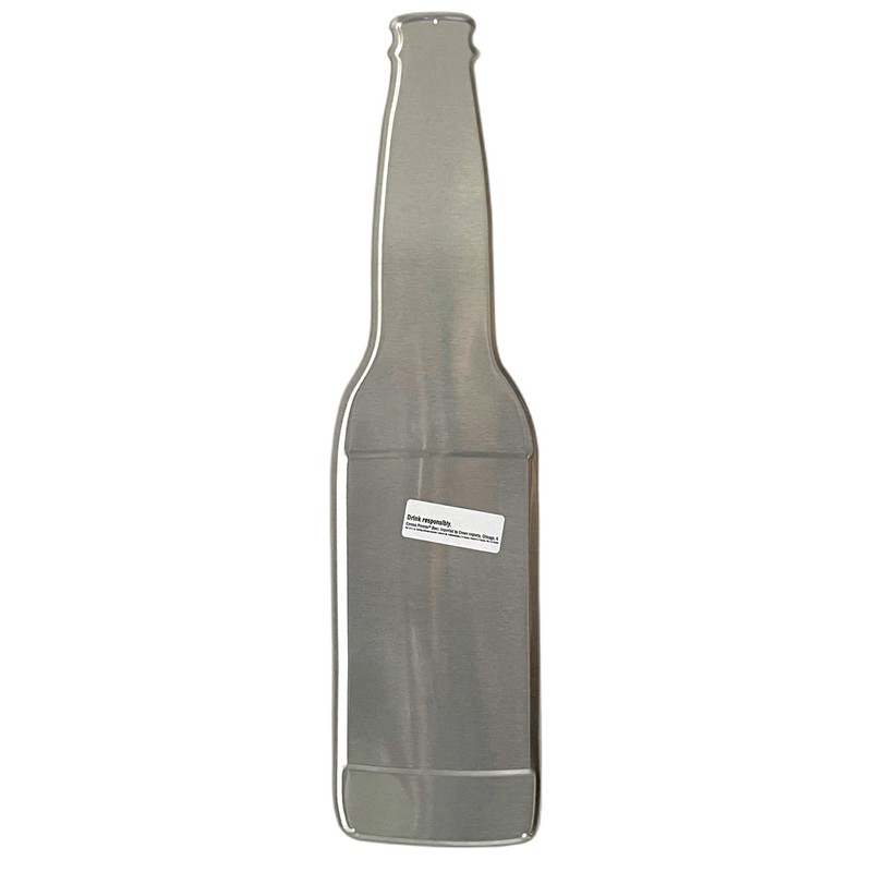 C B Signs L.E.D. Corona Premier Bottle Shaped Tin Tacker