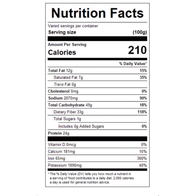 Our Nesting Box Black Cocoa Powder Premium Grade Unsweetened 8oz