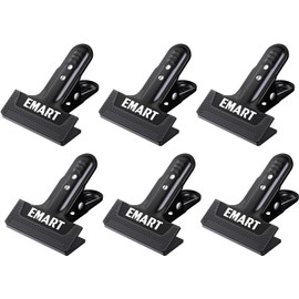 EMART Spring Clamps Photography Clamps 6 Pack Strong Clip Background Cloth Clip Fixing Clamp Max Opening 5cm Anti-Slip for Background Stand Photo Studio Woodworking DIY Fixing