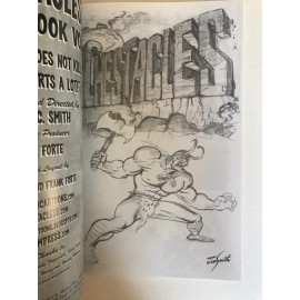 Chestaclese Sketchbook  #1 Jim Smith Ren & Stimpy Ripping Friends by Frank Forte