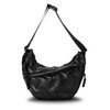 Jywmsc Half Moon Bag for Women Quilted Puffy Padded Shoulder