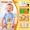 NORBASE Montessori Busy Board for Toddlers, Sensory Toys Montessori Toys
