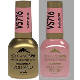 Volcano Spa Duo Gel and Lacquer | VS716 Mauvelous