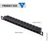 GeeekPi DeskPi RackMate Accessories Network Patch Panel 12Port CAT6 10