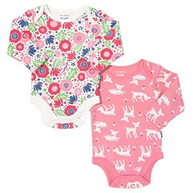 Kite Baby Little Deer Flora Bodysuits | Organic | Multi | Newborn-24 Months