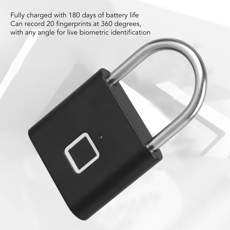 Electronic Lock BT padlock Long Standby Time Quick Recognition for