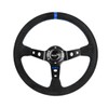 RASTP Universal Racing Steering Wheel Suede Deep Dish 13.58”/345mm 6