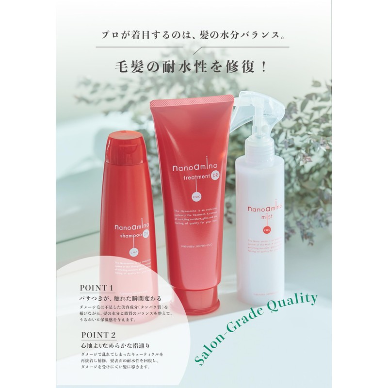Nano Amino Salon Shampoo, Beauty Salon Exclusive Product, Collagen Blend,