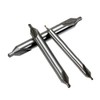 ExcInter 6Pcs HSS Center Drill Bits Set 1mm/1.5mm/2mm/2.5mm/3mm/5mm Countersink Kit