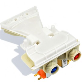 WH13X26534 Washer Water Inlet Valve Compatible with GE GTW335ASN1WW GTW335ASN2WW HTW240ASK6WS GTW330ASK3WW, Hotpoint HTW240ASK5WS etc Washer (some models), Replace Number: WH13X25296 WH13X25297 etc.