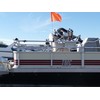 Pontoon Boat Flag Holder. Orange safety flag included. Tired of