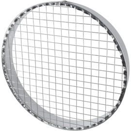 Repa Market Ø10 Inch Duct Cover – Galvanized Steel Round Duct Cap with Mesh Screen – HVAC Exhaust or Intake Vent – Exterior Pipe Air Outlet – Spiral Ventilation Ducting Metal End Plug