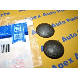 General Motors Chevy Silverado GMC Sierra Door Panel Screw Cap Covers Genuine OEM Black 2