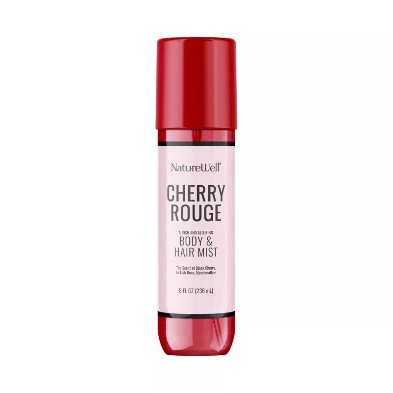 NatureWell Cherry Rouge Body Mist and Cream Duo