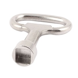 sourcing map Square Socket Utility Key for Electric Meter Box Cupboard Panel Lock