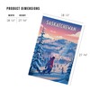 Lantern Press 1000 Piece Jigsaw Puzzle, Saskatchewan, Shred The Gnar,