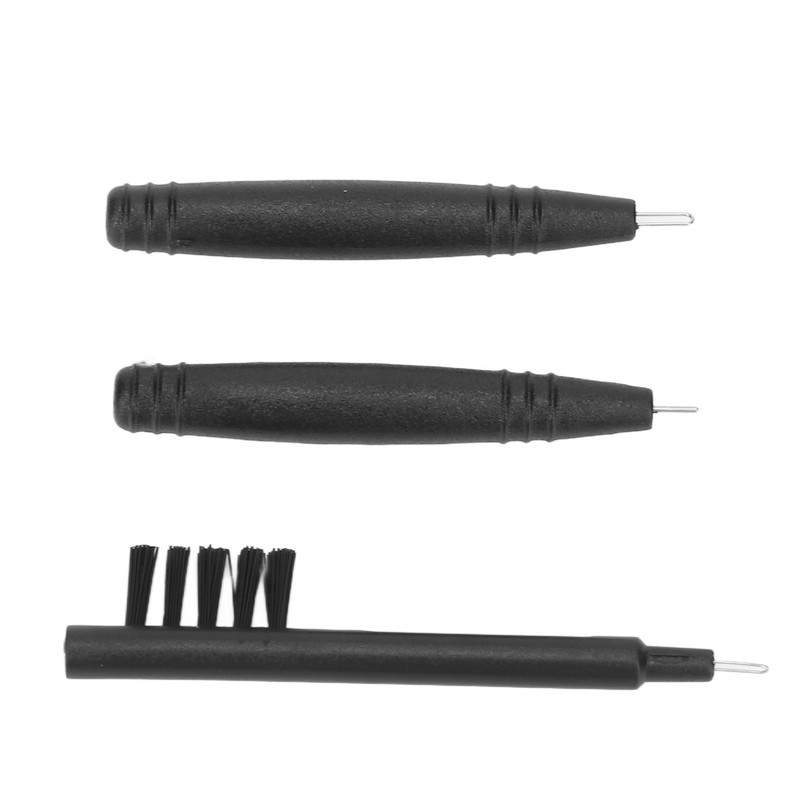 Hearing Aids Cleaning Tools U Screwdriver 5 Hole Brush Portable